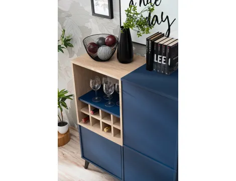 Fondi Sideboard Küchenschrank mit Weinschrank - 9